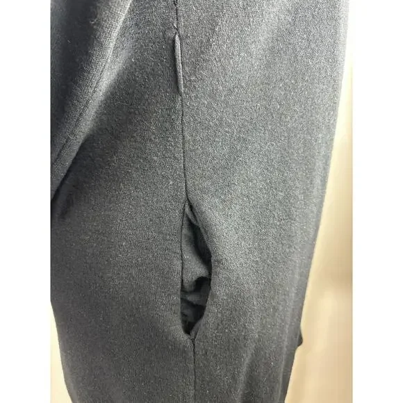 MM LaFleur O'Keeffe Sweater Cardigan Wool Silk Cashmere Duster XL *MISSING BELT* - Picture 14 of 16